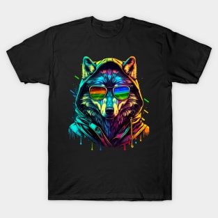 Wait, is that a German shepherd or husky? Celebrating world animal day T-Shirt